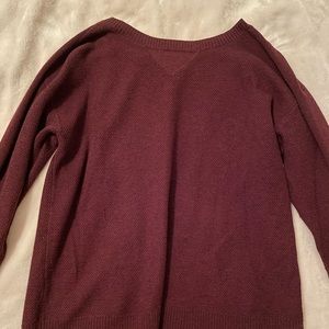 American Eagle Burgundy Sweater Size S